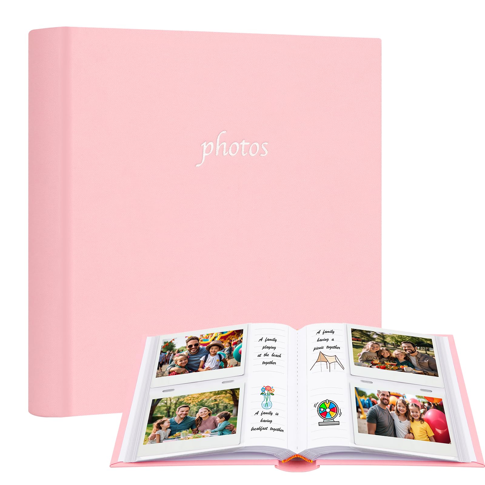 Amazon.com: Photo Album for Fujifilm Instax Wide 300 Camera, Linen